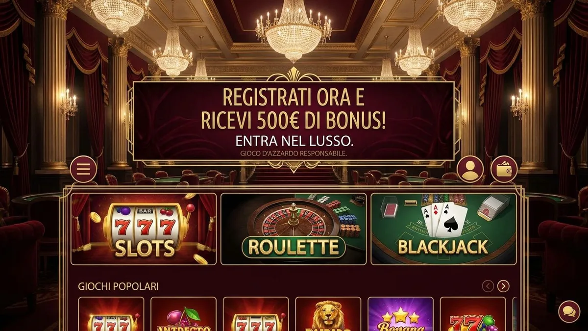 Registrazione con bonus
